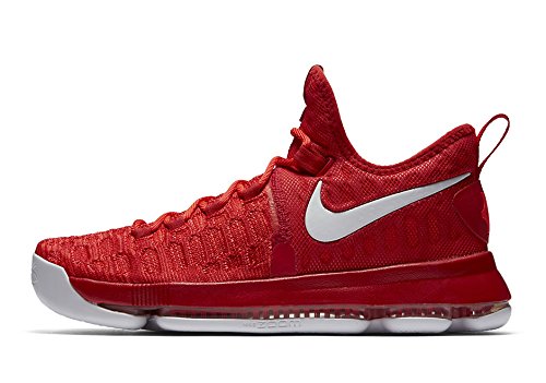 Nike men s zoom kd 9 basketball shoe (12 (d)m us, university red/…