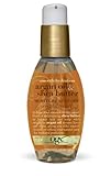 OGX Moisture Restore Weightless Oil, Smooth Hydration Argan Oil & Shea Butter, 4oz