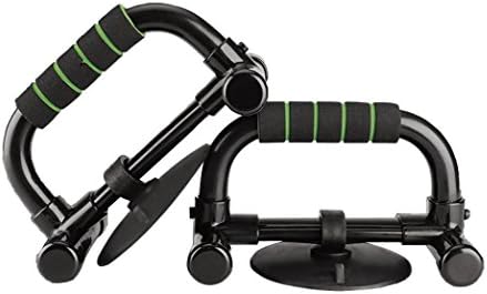 LOERO Push-Up Bar Frame Ab Roller Stand Press Pull Foam Handle Bar Home Gym Chest Exercise Training For Building Muscles with Knee Pad Mat For Men and Women