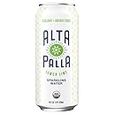 Alta Palla Organic Sparkling Water, Lemon Lime, 16 fL oz 12 Count