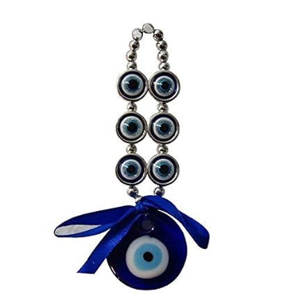 RIPE INDIA 3-Eyes Evil Wall Hanging for Good Luck and Prosperity Decorative