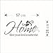 BCDshop Wall Sticker Decal Saying Home Where You are Loved No Matter What Home Bedroom Wall Decor Art Mural Removable