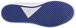Lacoste Unisex-Child Ampthill Sneaker, White/Royal