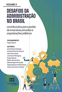 Livro Desafios da Administração no Brasil: contribuições para gestão de empresas privadas e organizações públicas: - Volume 3