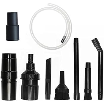 ANBOO 1-1/4inch & 1-3/8'' Attachments Universal Mini Micro Tool Attachment 8 Piece Set for Eureka, Oreck, Hoover, Kenmore and Kirby