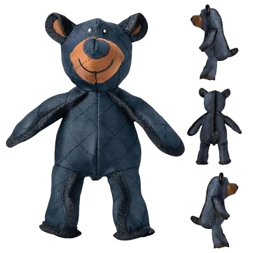 Unbreaka Bear 2.0, Jouet pour Chien 25 cm ,Jouets pour Chiens, Jouets Interactifs pour Chiens, Jouet pour Chien Ours Indestructible, Peluche pour Chien Toutes Tailles et Tous Âges, Emballage boîte (A)