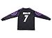 2016/2017 REAL MADRID #7 RONALDO KIDS AWAY BLACK LONG SLEEVE SOCCER JERSEY & SHORTS YOUTH SIZES