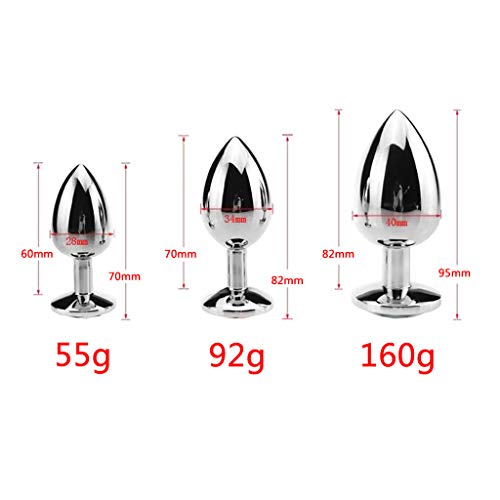 Meimei367 3pcs Metal Adult Toy for WomenMen