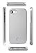 iPhone 7 Plus Case / LED Light Up Luminous Selfie Cell Phone Case / Illuminated Back Cover for Apple iPhone 7 Plus (Silver)