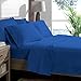 Bare Home Queen Sheet Set - Luxury 1800 Ultra-Soft Microfiber Bed Sheets - Double Brushed - Deep Pockets - Easy Fit - 4 Piece Set - Bedding Sheets & Pillowcases (Queen, Medium Blue)