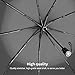Zymise Aeiniwer Sudopo COAMANUG Travel Umbrella Compact/Lightweight/Portable Umbrella Auto Open/Close Button Windproof Construction