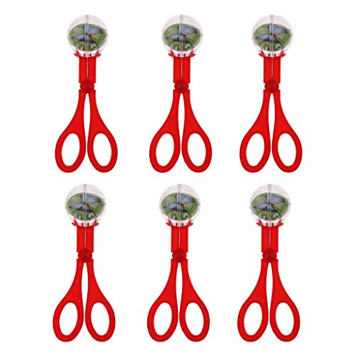 image for B Blesiya 6Pcs 18.5cm Reptile Catch Clamp Clip Feeding Clamp Litter Po