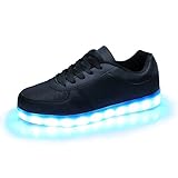 iTURBOS Nova+ Hover Light Up Shoes - Light Up LED Shoes for Women - 7 Static & 3 Dynamic Color Modes, 1 Strobe Mode - Trendy Rechargeable LED Sneakers (Charger Included)