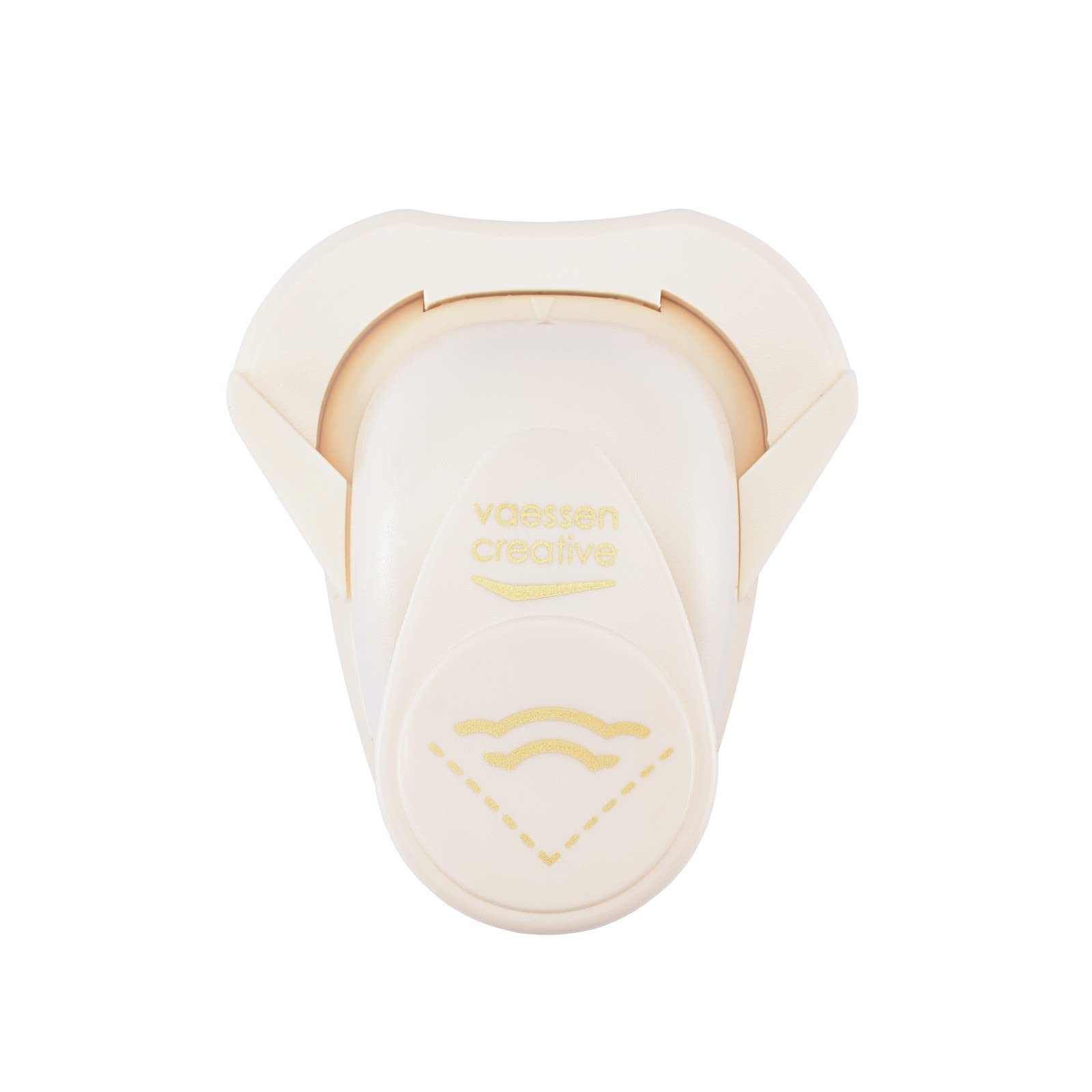 Vaessen Creative Corner Punch - Cloud - 1.7 x 2.5 cm - Card Making Supplies - Corner Cutter for Paper, Cards, Invitations and Scrapbook - Crafting Supplies, Curved