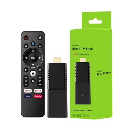 BOXPUT Q3 TV Stick Android 10 TV Stick 2024 2GB RAM 16GB ROM Allwinner H313 Dual WiFi 2.4G/5G 4K HD Smart TV Stick with BT Voice Remote Control (Batteries are not Included)