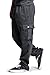 G-Style USA Men's Heavyweight Fleece Cargo Sweatpants DFP2 - CHARCOAL - Large