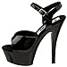 Funtasma by Pleaser Women's Juliet-209 Platform Sandal,Black Patent,12 M