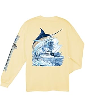 Marlin Boat Long Sleeved T-Shirt