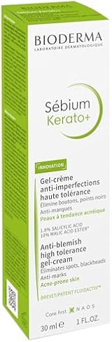Bioderma Sebium Kerato+ Gel Cream 30ml Anti-Blemish Acne Pimples Blackheads view 2