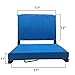 SPORTBEATS Stadium Seats, Bleacher Seat Chair with Durable Back Support and Ultra-Padded Cushion Seat,Blue