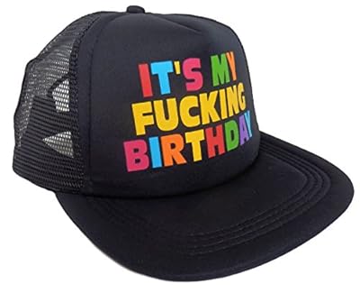 Funny Happy Birthday Hat - Birthday Decorations - 21st - 30th - 40th - 50th - Funny Birthday Party Supplies