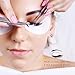 110 Pairs Lash Under Eye Pads, Teenitor Eyelash Extension Gel Pads, Lint Free Lash Extension Eye Gel Patches Golden