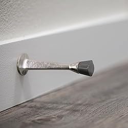 Door Stop Wall Protector with Rubber Tip, Design