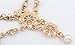 Yoyorule Pearl Tassel Flower Stretch Headband Crystal Hair Chain Gold
