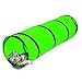 Petmate Jackson Galaxy Cat Crawl Solid Tunnel, Green/Orange