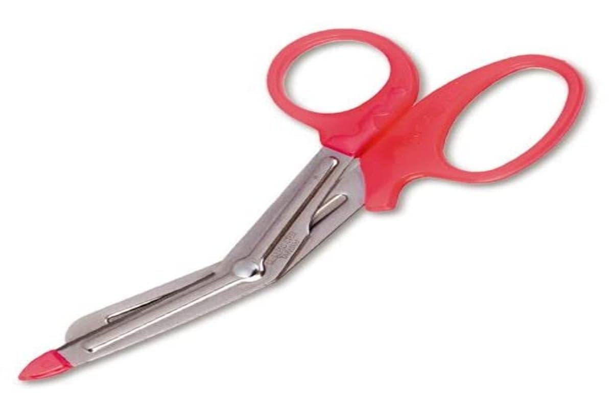 NCD Medical Hot Pink Handle 5 1/2-Inch Utility Scissor