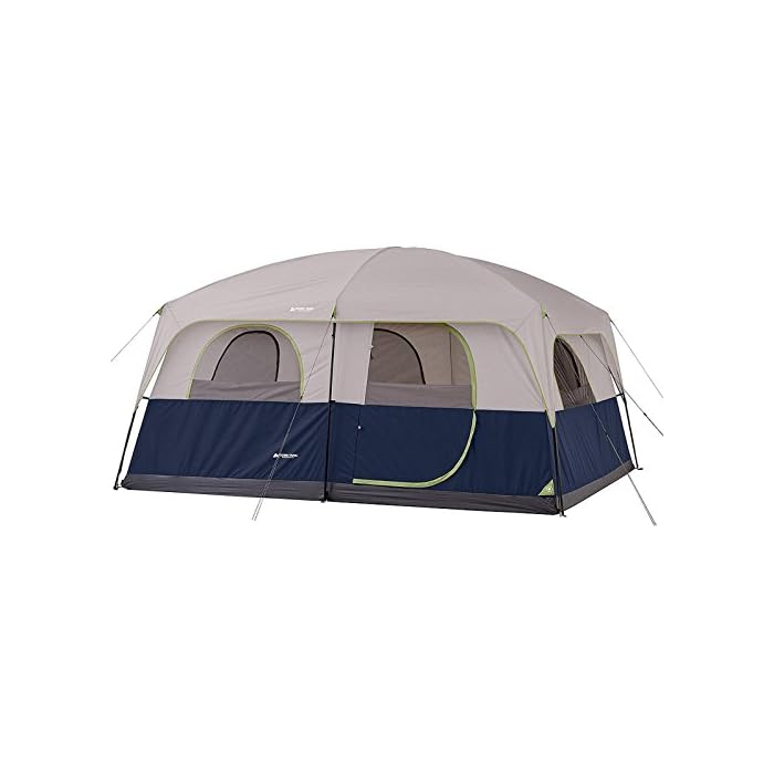 Ozark 10-Person 2 Room Cabin Tent 