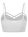 FPT Womens Sleeveless Bustier Crop Top