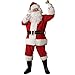 Christmas Santa Claus Costume Men's Complete Santa Claus Christmas Suit One Size