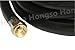 Hongso HR12-1 12 Feet Universal QCC1 Low Pressure Propane Regulator Grill Replacement with 12 FT Hose for Most LP Gas Grill, Heater and Fire Pit Table, 3/8
