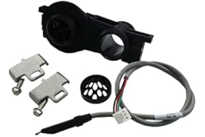 IPW INDUSTRIES INC IPW Industries, Inc. - Fleck (FL60626) Electronic Turbine Meter - 3/4" Replacement Assembly with Clips, O-rings and Screws for Water Softener & Valves