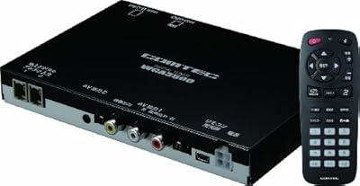 コムテック 2チューナーｘ2アンテナ車載用地上デジタルチューナー WGA3500