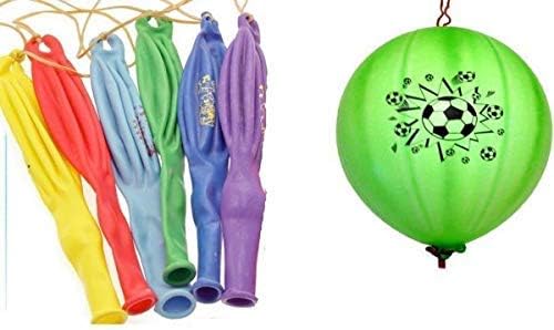 60 x Punch Balloons Assorted Colours