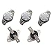 TOTOT 5PCS KSD301 DegC 150 Thermal Control Switch 250V 10A Normally Closed NC Thermostat Temperature Switch