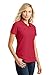 Port Authority Ladies Core Classic Pique Polo. L100 Rich Red M