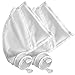 Sumille Polaris 280/480 Replacement Bag Zipper Filter Pool Cleaner Bag, All Purpose Bags Pool Cleaner Part K13,K16, 2 Pack