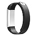 moreFit Fitness Tracker, Slim Touch Screen Activity Health Tracker Wearable Pedometer Smart Wristband, Silver/Black