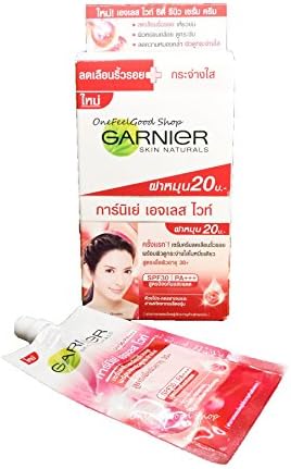 NEW 2016 GARNIER Skin Naturals Ageless White City Renew SPF30 PA +++ (Net wt 7 ml.X 6 Sachet)