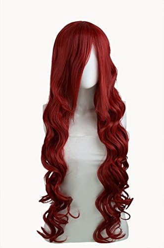 Epic Cosplay Hera Dark Red Curly Wig 38 Inches(25DR)