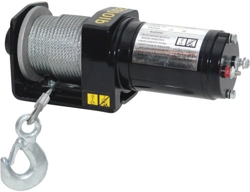 Northern Industrial Tools 12 Volt Utility Winch - 2,000-Lb. Capacity