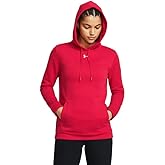 Under Armour Women's UA Hustle Fleece Hoodie MD Red