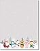 Winter Friends Holiday Christmas Stationery Paper - 80 Sheets