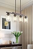 Amico Kitchen Island Lighting, Farmhouse Pendant