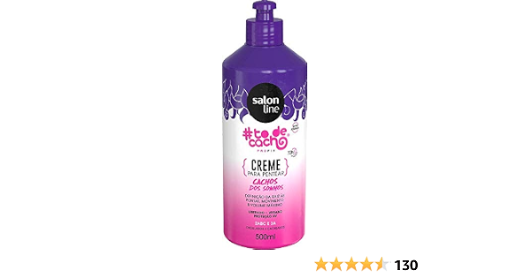 Amazon Com Linha Tratamento Todecacho Salon Line Creme De Pentear Que Tal Cachos Dos Sonhos 500 Ml Salon Line Treatment Curls Collection How About That Dream Curls Combing Cream 500ml