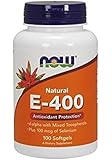 Now Foods E-400, Soft-gels, 100-Count (Packaging May Vary)