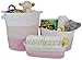 Cotton Rope Diaper Caddy Basket for Nursery Changing Table and Storage | 16